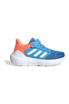 Modri in oranžni dihalni superge z velcro trakom Adidas Tensaur Run 3.0 EL C