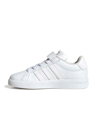 Bele superge z zapenjanjem Adidas Grand Court 3.0 El C