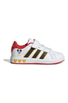 Bele superge z detajli Topolino Grand Court Mickey EL K Adidas