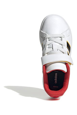 Bele superge z detajli Topolino Grand Court Mickey EL K Adidas