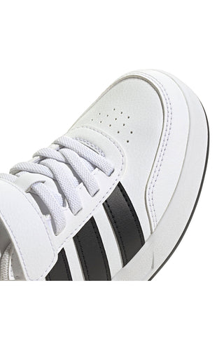 Trpežni beli športni copati z zapenjanjem na velcro Breaknet 3.0 EL C Adidas