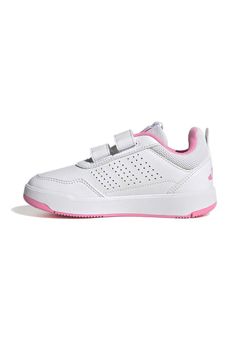 Bele in roza superge z vezalkami Adidas Tensaur Sport 3.0 CF K