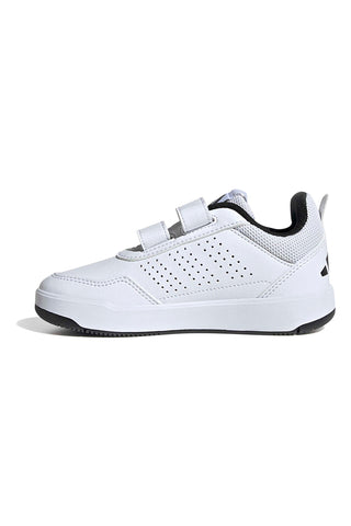 Bele superge z vezalkami in podplatom, ki ne pušča sledi Adidas Tensaur Sport 3.0 CF K za otroke