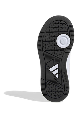 Bele superge z vezalkami in podplatom, ki ne pušča sledi Adidas Tensaur Sport 3.0 CF K za otroke