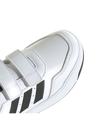 Bele superge z vezalkami in podplatom, ki ne pušča sledi Adidas Tensaur Sport 3.0 CF K za otroke