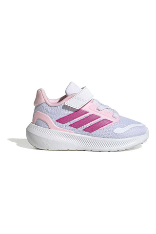 Lila in roza superge z vezalkami Adidas Runfalcon 5 El I