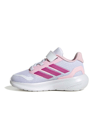 Lila in roza superge z vezalkami Adidas Runfalcon 5 El I