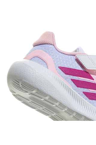 Lila in roza superge z vezalkami Adidas Runfalcon 5 El I