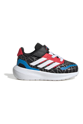 Črno-rdeče superge z velcro trakom Adidas Runfalcon Spider-Man EL I