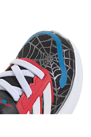 Črno-rdeče superge z velcro trakom Adidas Runfalcon Spider-Man EL I