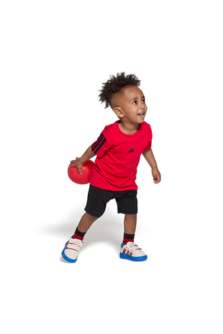 Bele superge z Bubblecomfy podplatom in Spider-Man detajli Adidas Grand Court Spider-Man CF I