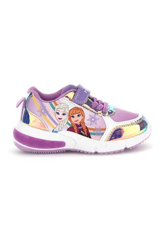 Superge vijolične bele barve s potiskom Frozen lights Frozen D14306