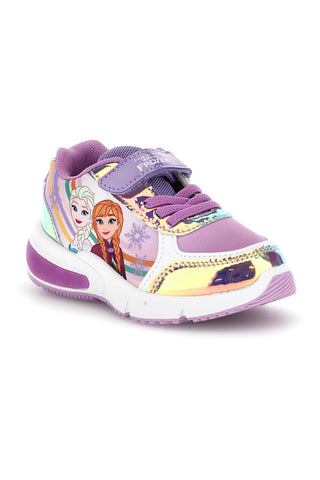 Superge vijolične bele barve s potiskom Frozen lights Frozen D14306