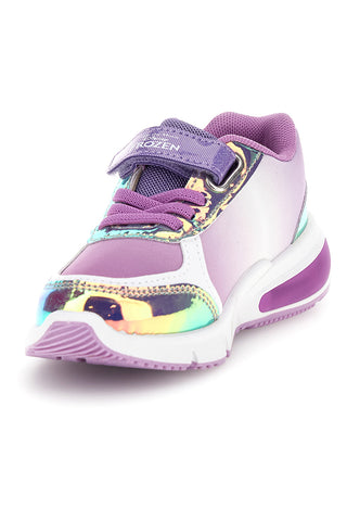 Superge vijolične bele barve s potiskom Frozen lights Frozen D14306