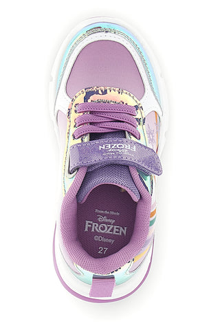 Superge vijolične bele barve s potiskom Frozen lights Frozen D14306