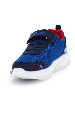 Modre superge s trakovi in lučkami Mkids MJ6040