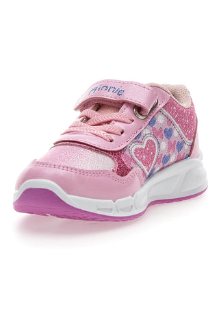 Rožnati čevlji z lučkami in trakovi Minnie D3010762T10