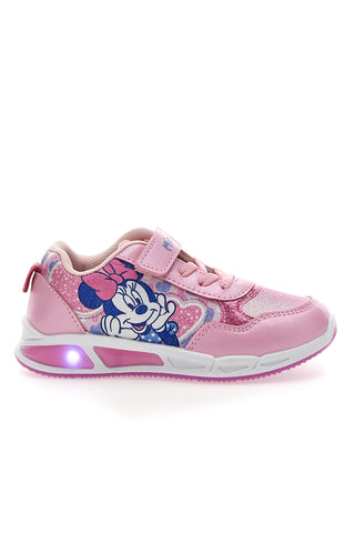 Rožnati čevlji z lučkami in trakovi Minnie D3010762T10