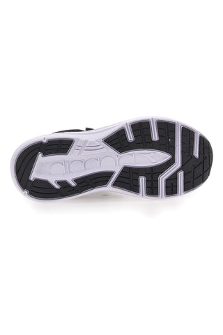 Črni športni čevlji z roza detajli in trakom Diadora Snipe 3 JR