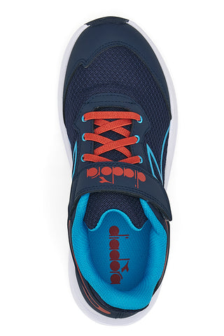 Modri superge z velcro zaponko Diadora Snipe 3 JR