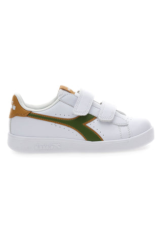 Bele superge z velcro zaponko Diadora Game P PS