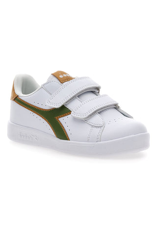 Bele superge z velcro zaponko Diadora Game P PS