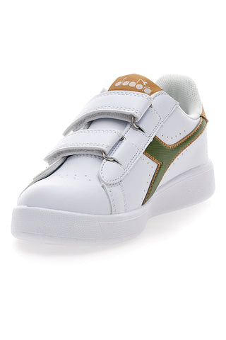Bele superge z velcro zaponko Diadora Game P PS