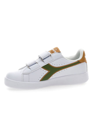 Bele superge z velcro zaponko Diadora Game P PS