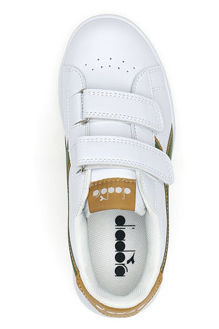Bele superge z velcro zaponko Diadora Game P PS