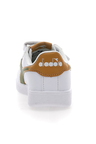 Bele superge z velcro zaponko Diadora Game P PS