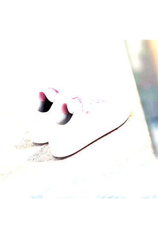 Bele in roza superge z zapenjanjem Adidas Grand Court 2.0 EL C