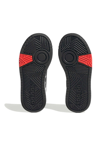 Bele in črne nizke superge Adidas Hoops 3.0 K