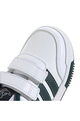 Bele in zelene superge z detajli Mickey Adidas Tensaur Mickey CFI