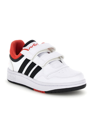 Bele superge z dvojnimi trakovi Adidas Hoops 3 Cf c