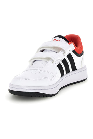 Bele superge z dvojnimi trakovi Adidas Hoops 3 Cf c