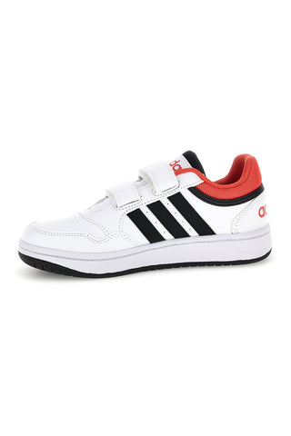 Bele superge z dvojnimi trakovi Adidas Hoops 3 Cf c