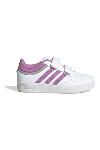 Bele in lila superge z vezalkami Adidas Hoops 4.0 Cf c