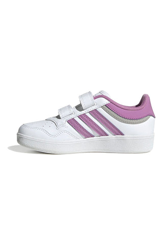 Bele in lila superge z vezalkami Adidas Hoops 4.0 Cf c