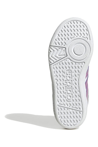 Bele in lila superge z vezalkami Adidas Hoops 4.0 Cf c