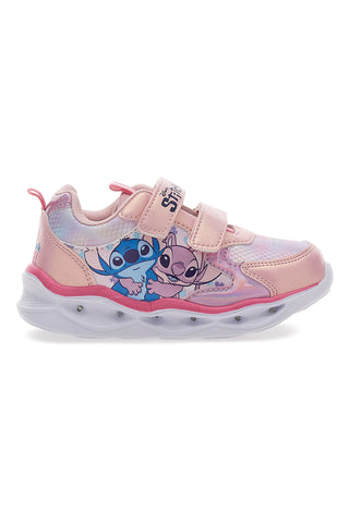 Roza superge s svetlobnimi efekti in potiskom Stitch D6020161S