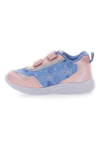 Roza-modre superge s svetlobnimi efekti in potiskom Stitch D6020150S