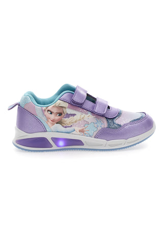 Lila-modri superge z natisnjenim motivom Frozen D4310649S
