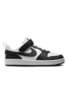 Črno-bele superge Nike Court Borough Low Recraft