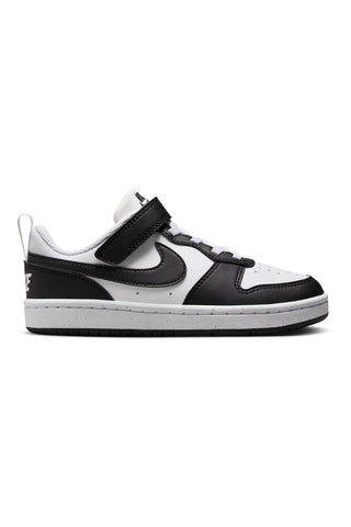 Črno-bele superge Nike Court Borough Low Recraft