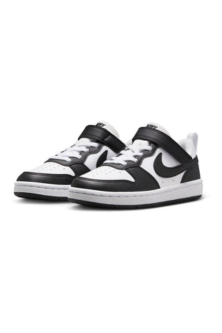 Črno-bele superge Nike Court Borough Low Recraft