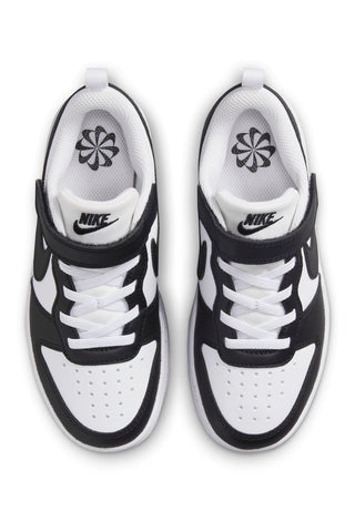 Črno-bele superge Nike Court Borough Low Recraft