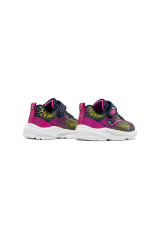 Sneakers in blu dettagli fucsia running Joma JHORIW2603V