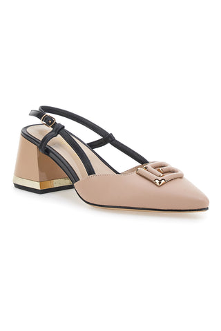 Rosa e Nere čevlji z zaponko Slingback Laura Biagiotti 8604