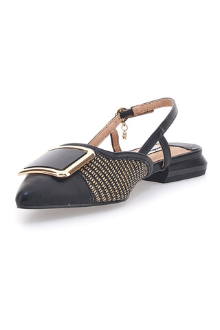 BALERINKE SLINGBACK S ČRNIM KONICAMI MARIELLA BURANI 51089