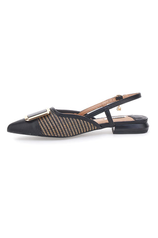 BALERINKE SLINGBACK S ČRNIM KONICAMI MARIELLA BURANI 51089